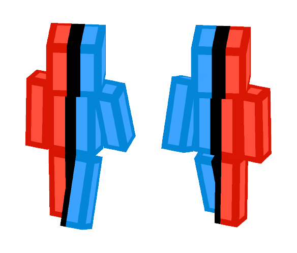 Red Blue - Interchangeable Minecraft Skins - image 1
