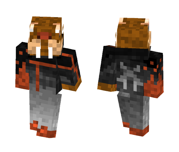 Asiimov Walrus - Male Minecraft Skins - image 1