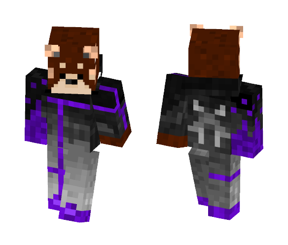 Asiimov Bear - Male Minecraft Skins - image 1