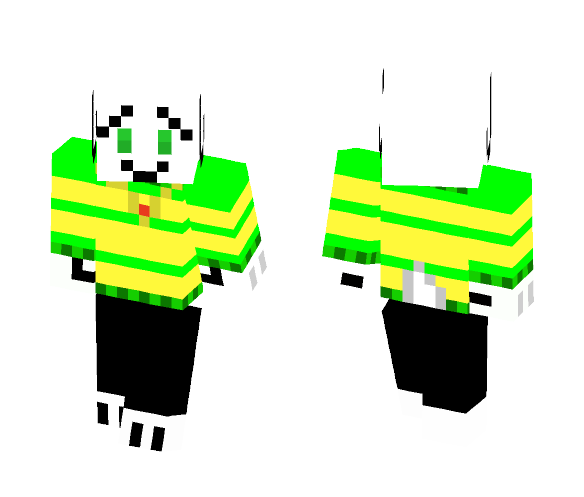 Asriel (undertale) - Male Minecraft Skins - image 1