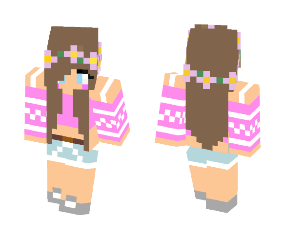 flower girl - Girl Minecraft Skins - image 1