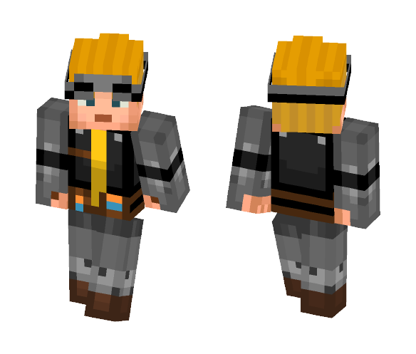 Lukas with armour - Male Minecraft Skins - image 1