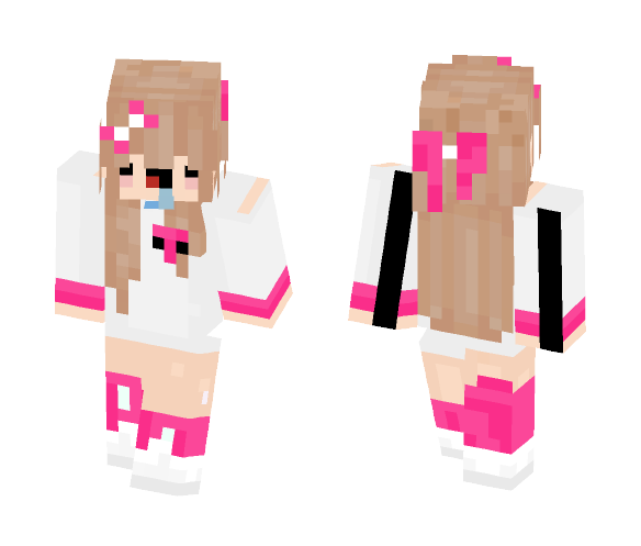 Cute Derpy Pink Version - Female Minecraft Skins - image 1