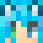 Blue Neko Girl - Girl Minecraft Skins - image 3