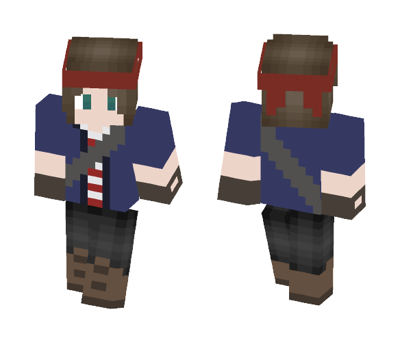 Young Pirate Captain - Male Minecraft Skins - image 1