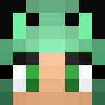 Mint Fox Girl In A Jersey - Girl Minecraft Skins - image 3