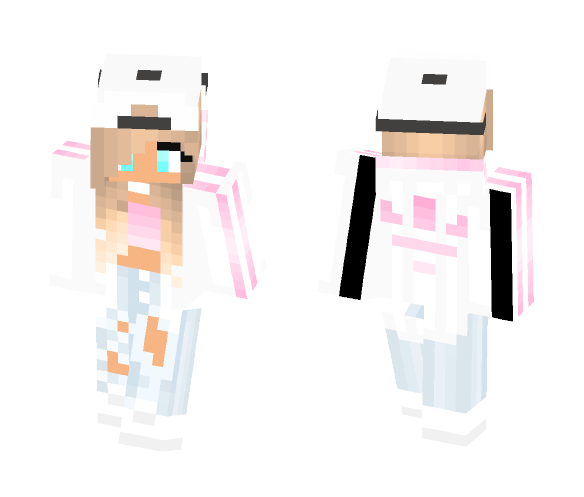addidas girl - Girl Minecraft Skins - image 1