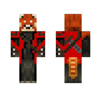 Red Panda hunter (red) - Male Minecraft Skins - image 2