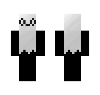 Napstablook (UnderTale) - Interchangeable Minecraft Skins - image 2