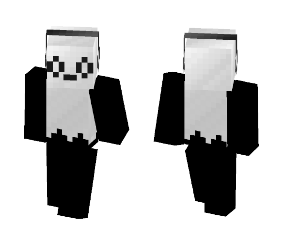 Napstablook (UnderTale) - Interchangeable Minecraft Skins - image 1
