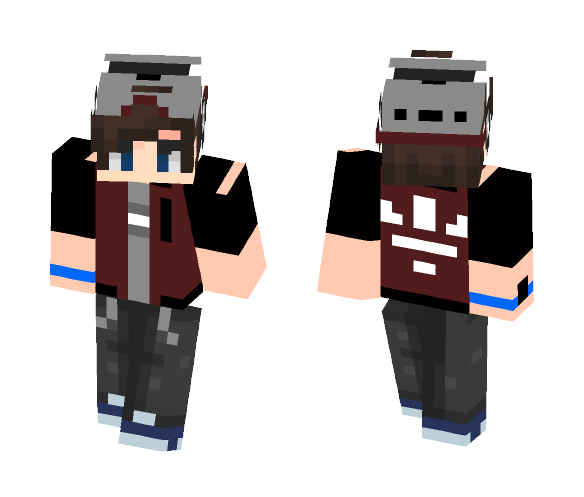 My skin #2 (better looking) - Male Minecraft Skins - image 1