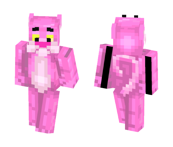 Pink panther - Male Minecraft Skins - image 1