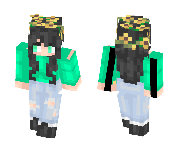 I don't know what to call it o-0 - Female Minecraft Skins - image 1