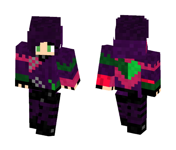 Mal-Maleficents Daughter Decendants - Female Minecraft Skins - image 1