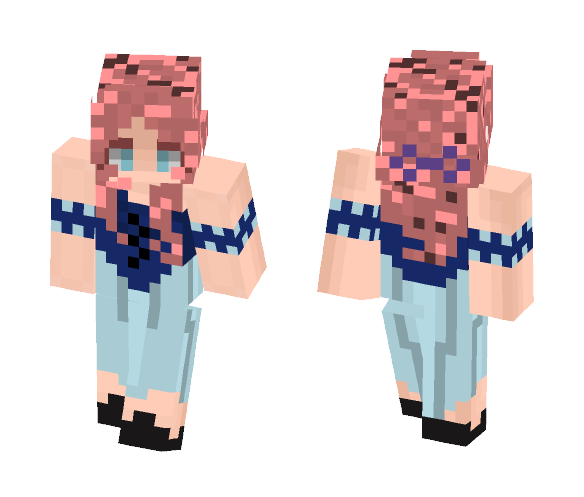 Flower girl - Girl Minecraft Skins - image 1