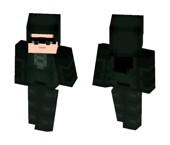 Green arrow (custom) - Male Minecraft Skins - image 1