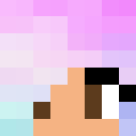 Pastel hair girl - Color Haired Girls Minecraft Skins - image 3