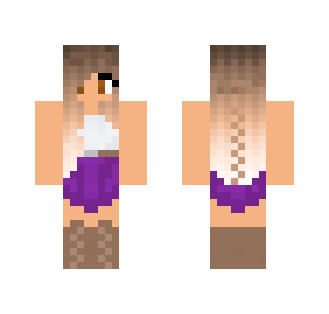 My sisters new skin I made for her - Female Minecraft Skins - image 2