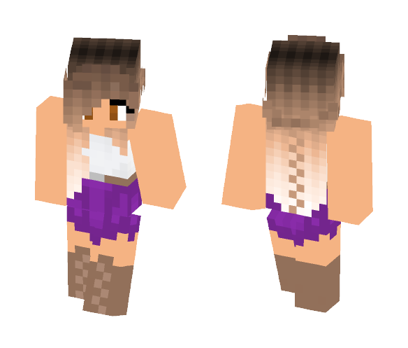 My sisters new skin I made for her - Female Minecraft Skins - image 1