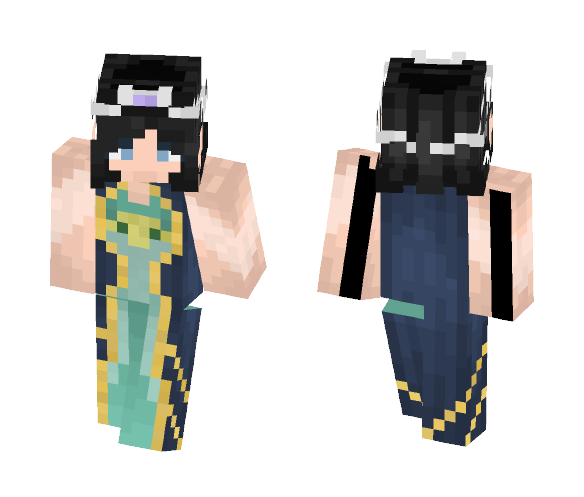 A Queen's Gown (Lotc) - Female Minecraft Skins - image 1