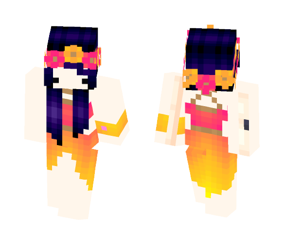 Sunset chibi - Female Minecraft Skins - image 1