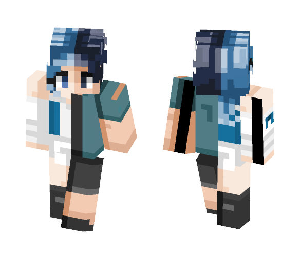 Gruvia | Ships are Sailing - Other Minecraft Skins - image 1