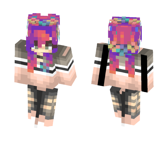 V i b r a n t - Female Minecraft Skins - image 1
