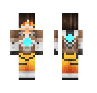 Tracer - Overwatch - Female Minecraft Skins - image 2