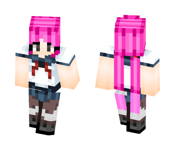 Yandere-Chan tornado hair - Female Minecraft Skins - image 1