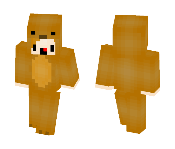 LittleBearOnesie - Male Minecraft Skins - image 1
