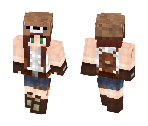 Ghost Goldseaker - Female Minecraft Skins - image 1