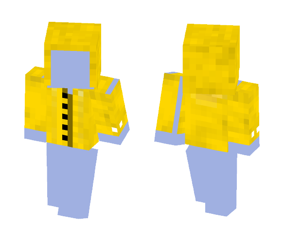 Raincoat with Hood (3-Pixel Arms) - Interchangeable Minecraft Skins - image 1