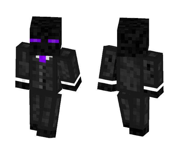 Enderman in a suit - Other Minecraft Skins - image 1
