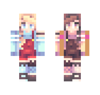 Sisters-Bad day - Female Minecraft Skins - image 2