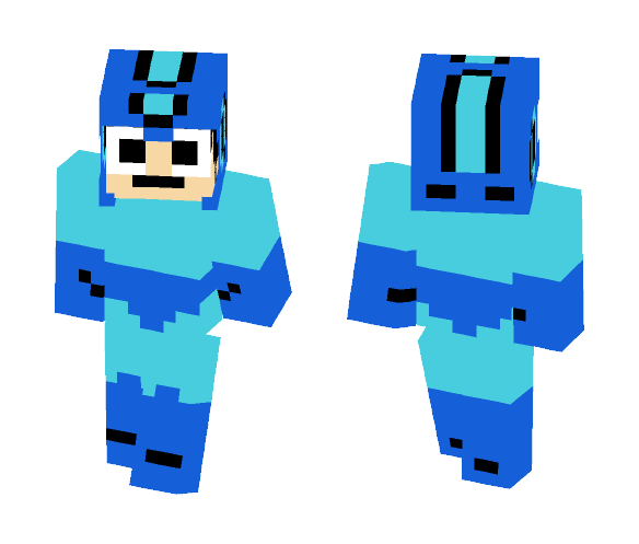 Mega Man - Megaman (NES Version) Skin for Minecraft image 1. Mega Man...