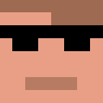 Yellow shirt, sunglasses - Male Minecraft Skins - image 3