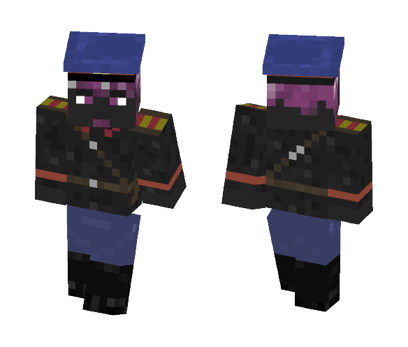 NKVD Black - Male Minecraft Skins - image 1