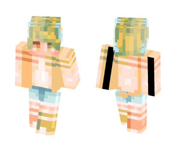 Oh? // Female Version In Desc - Male Minecraft Skins - image 1