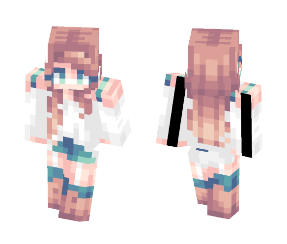 .• Ocean •. - Female Minecraft Skins - image 1