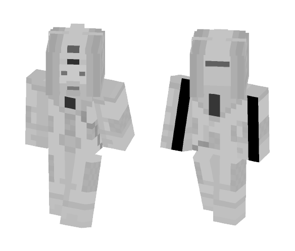Earthshock Cyberman - Doctor Who - Interchangeable Minecraft Skins - image 1