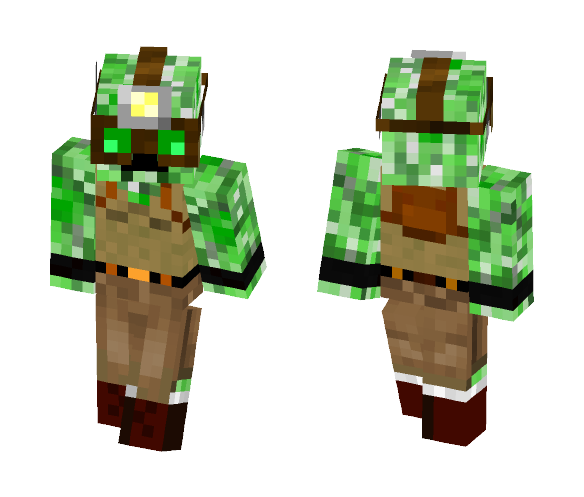 creeper miner - Male Minecraft Skins - image 1