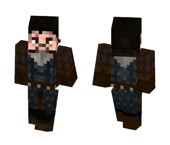 Jon Snow Season 7 - Male Minecraft Skins - image 1