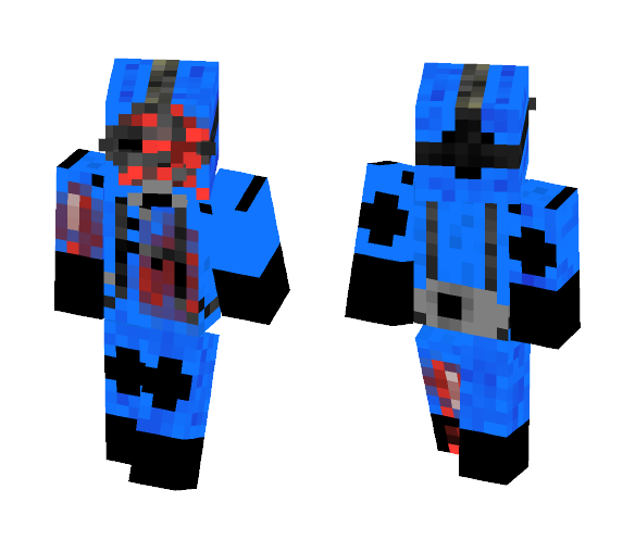 Undead Bio Hazerd Worker - Interchangeable Minecraft Skins - image 1