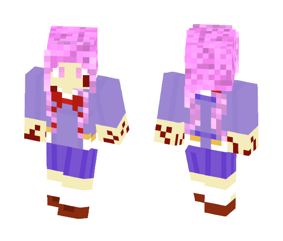 Yuno Gasai -{ Mirai Nikki }- - Female Minecraft Skins - image 1