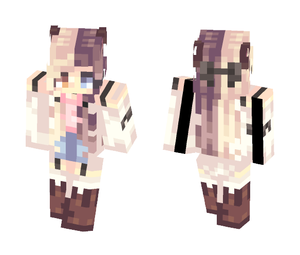 Teddy Bear | oc Teddyloid - Female Minecraft Skins - image 1