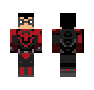 Nightwing (injustice 2) {remake} - Male Minecraft Skins - image 2