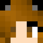 Brunette Girl with Overalls - Girl Minecraft Skins - image 3