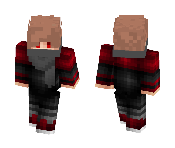 Red eyes - Male Minecraft Skins - image 1