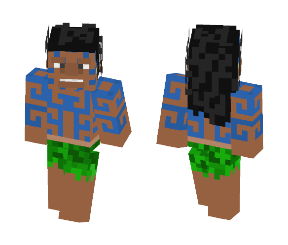 Maori Man - Male Minecraft Skins - image 1