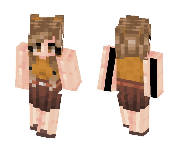 Cute Blonde Girl - Cute Girls Minecraft Skins - image 1